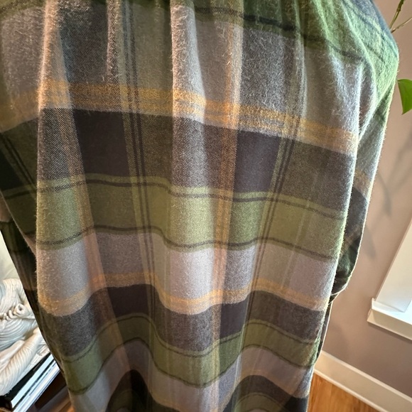 Juicy Couture Green and Black Plaid Blouse - Picture 10 of 10